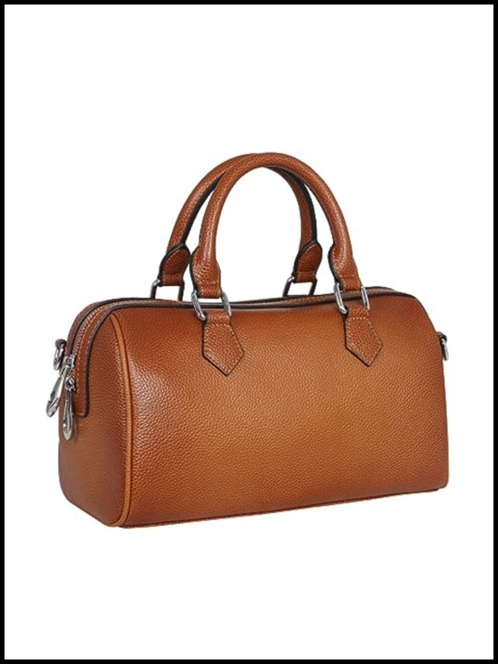 Top Layer Cowhide Leather Satchel Crossbody Shoulder Bag Hobo Purse